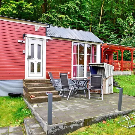 Сasa de vacaciones Tiny House Strandwagen Mit Terrasse