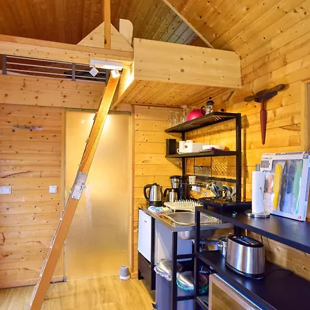 Tiny House Strandwagen Mit Terrasse Vakantiehuis