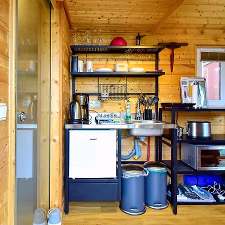 Tiny House Strandwagen Mit Terrasse Сasa de vacaciones *