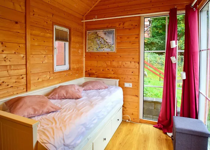 度假居 Tiny House Strandwagen Mit Terrasse